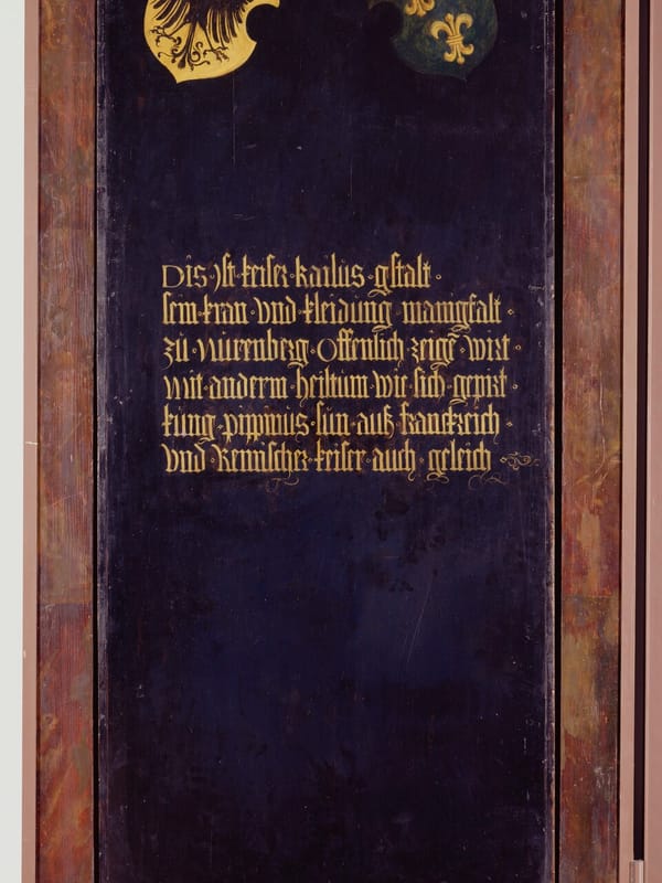 Portrait of Charlemagne