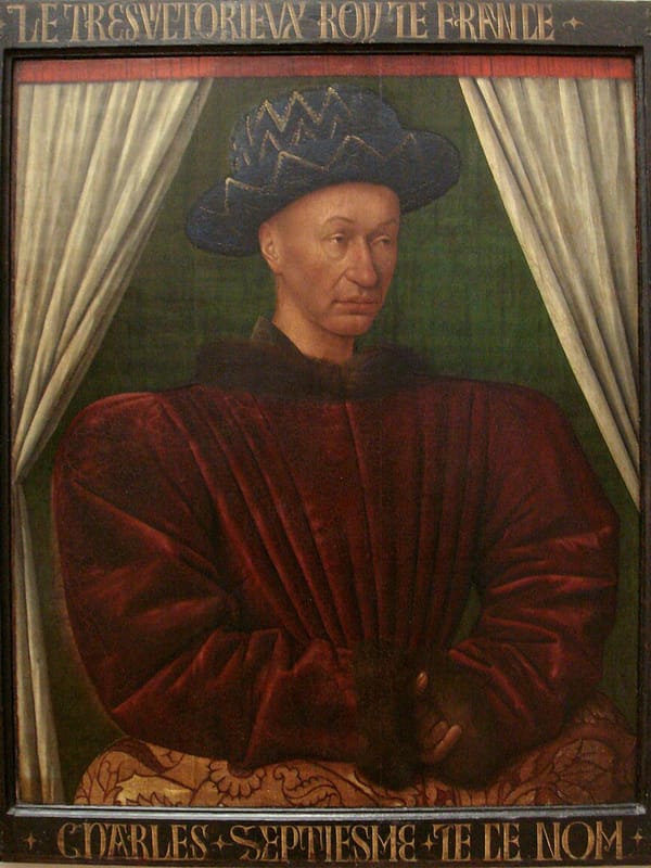 Portrait of Charles VII le Victorieux